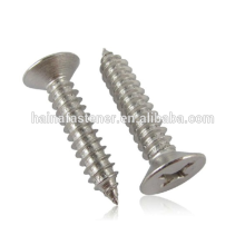 stainless steel 316 countersunk Head Self Tapping Screw